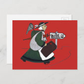 Bécassine breton postkarte (Vorne/Hinten)