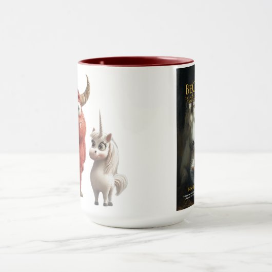 BeCAUSE! Tasse mit niedlichem Monster und Unicron (Zentrum)