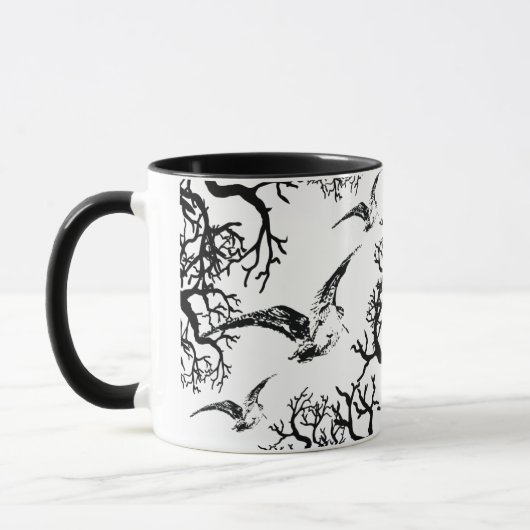 Beccacce maliarde in volo tasse (Links)