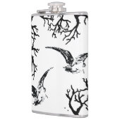 Beccaccia in volo tra i rami flachmann (Links)