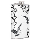 Beccaccia in volo tra i rami flachmann (Rechts)