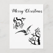 Beccaccia tra rami postkarte (Vorderseite)