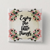 Beccas Inspirationen - genießen Sie die Button (Vorderseite)