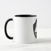 Becher 2 Farben Leertaste/schwarze mit Logo Tasse (Links)
