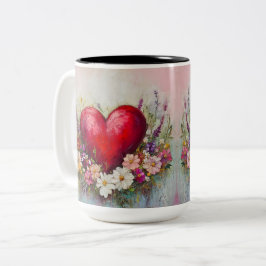Becher 2 Farben Personalized Valentine Coffee Mug Zweifarbige Tasse