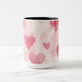 Becher 2 Farben Personalized Valentine Coffee Mug Zweifarbige Tasse (Mittel)