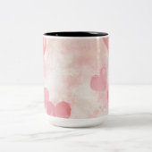Becher 2 Farben Personalized Valentine Coffee Mug Zweifarbige Tasse (Mittel)