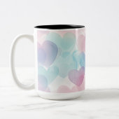 Becher 2 Farben Personalized Valentine Coffee Mug Zweifarbige Tasse (Links)