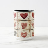 Becher 2 Farben Personalized Valentine Coffee Mug Zweifarbige Tasse (Mittel)