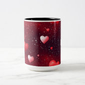 Becher 2 Farben Personalized Valentine Coffee Mug Zweifarbige Tasse (Mittel)