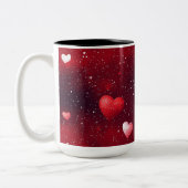 Becher 2 Farben Personalized Valentine Coffee Mug Zweifarbige Tasse (Links)