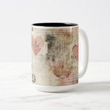 Becher 2 Farben Personalized Valentine Coffee Mug