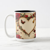 Becher 2 Farben Personalized Valentine Coffee Mug Zweifarbige Tasse (Links)