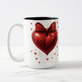 Becher 2 Farben Personalized Valentine Coffee Mug Zweifarbige Tasse (Links)