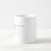 Becher Algorithmus Kaffee ,(Färbt - 325 ml) Kaffeetasse (Mittel)