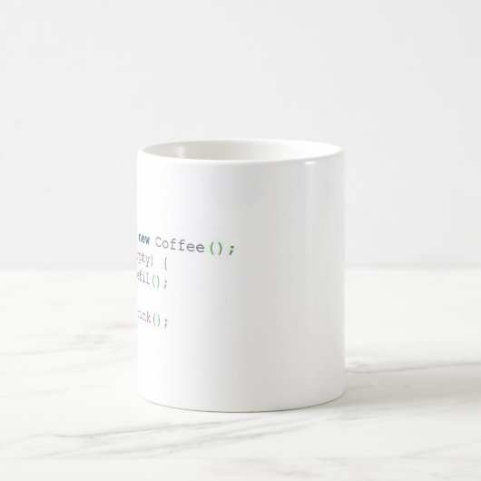 Becher Algorithmus Kaffee ,(Färbt - 325 ml) Kaffeetasse (Mittel)