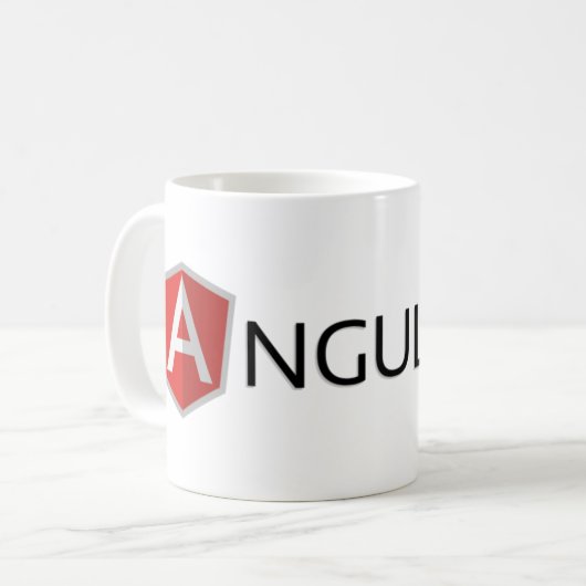 Becher AngularJs Kaffeetasse (Vorderseite Links)