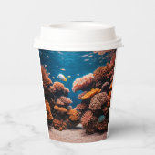 Becher aus Aquapapier (Rückseite)