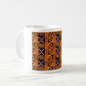 Becher, bedruckt Afro Kaffeetasse (Vorderseite Links)