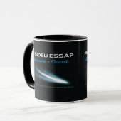 Becher begeht Halley Tasse (Vorderseite Links)