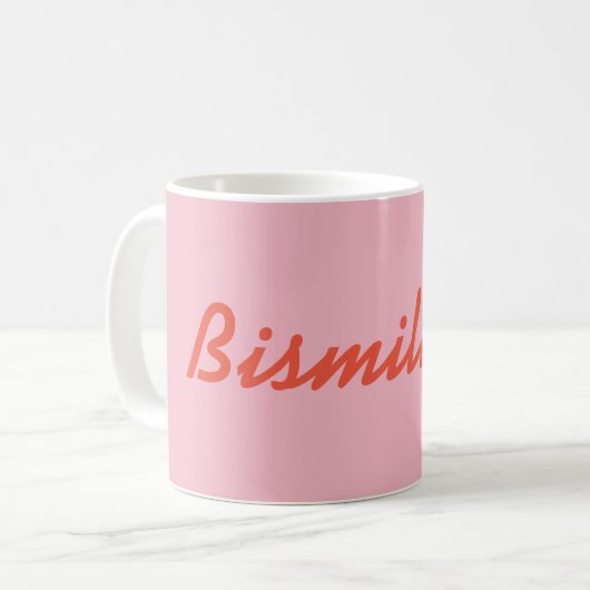 Becher Bismillah! Mug Kaffeetasse (Vorderseite Links)