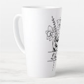 Becher Blumenstrauß Milchtasse (Linke Ecke)