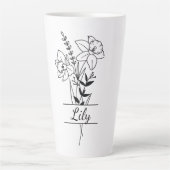 Becher Blumenstrauß Milchtasse (Vorderseite)