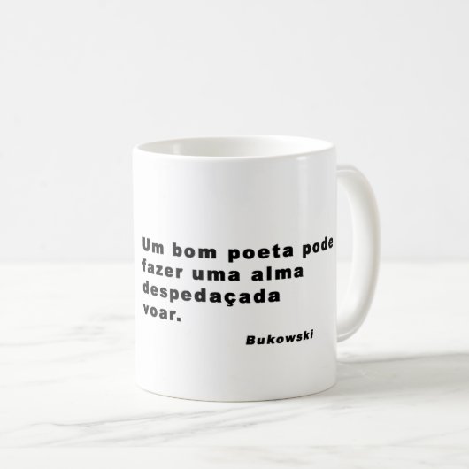 Becher Bukowski Kaffeetasse (VorderseiteRechts)