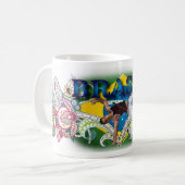 BECHER CAPOEIRA KAFFEETASSE (Vorderseite Links)