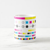 Becher CMYK Color Guides Kaffeetasse (Mittel)
