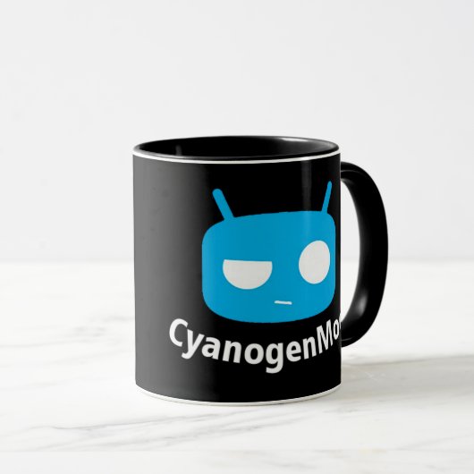 Becher Cyanogenmod Tasse (VorderseiteRechts)