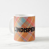Becher „Das Unverzichtbare“ Kaffeetasse (Vorderseite Links)