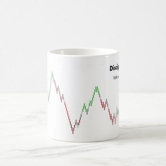 Becher des Diszipliniert Trader Kaffeetasse (Mittel)