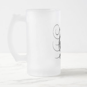 Becher des finsteren Glases 473 ml Design Mattglas Bierglas
