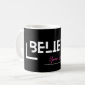 Becher des Glaubens Kaffeetasse (Vorderseite Links)