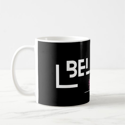 Becher des Glaubens Kaffeetasse (Links)
