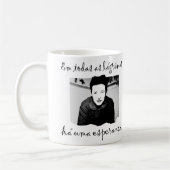 Becher die Hoffnung von Simone De Beauvoir Kaffeetasse (Links)