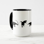 Becher Dinosaurier Tasse (Vorderseite Links)