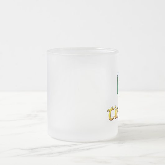 Becher Durchsichtiger TibiaBR Mattglastasse (Mittel)