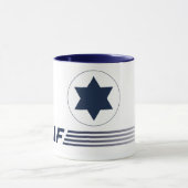 Becher Emblem IAF Israel,- zwingt ISRAELISCHES AIR Tasse (Zentrum)