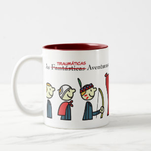 Becher Fantasien des Sohns des Freud Zweifarbige Tasse