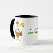 Becher-flippiges Huhn Tasse (Vorderseite Links)