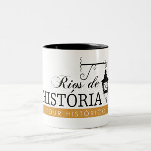 Becher Flüsse von Geschichte Zweifarbige Tasse