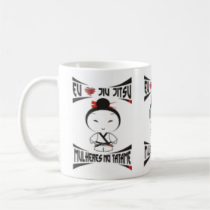 Becher Frauen im Tatame -, liebe Ich Jiu Jitsu Kaffeetasse