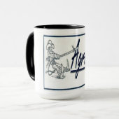 BECHER FÜR BIER LANDWIRTSCHAFTSKUNDE TASSE (Vorderseite Links)