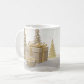 Becher für das neue Jahr Kaffeetasse (Vorderseite Links)