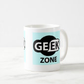 Becher Geek Zone Kaffeetasse (VorderseiteRechts)