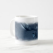 Becher Geflügelter Drache Kaffeetasse (Vorderseite Links)