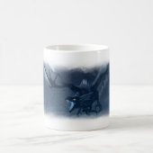 Becher Geflügelter Drache Kaffeetasse (Mittel)