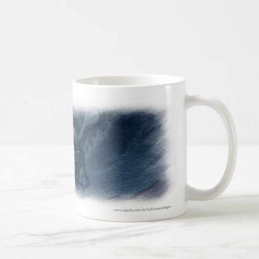 Becher Geflügelter Drache Kaffeetasse (Rechts)